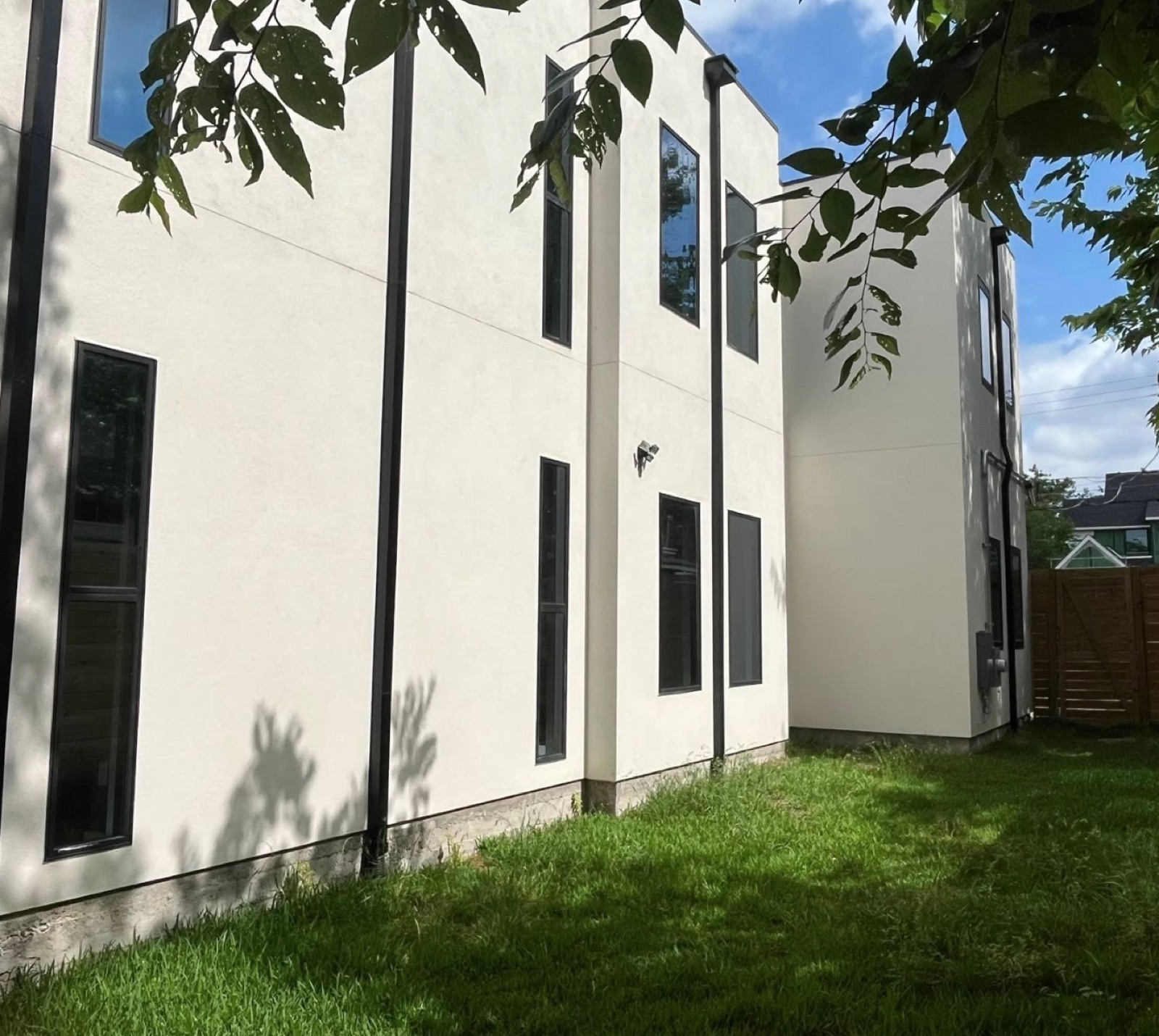 New construction window cleaning